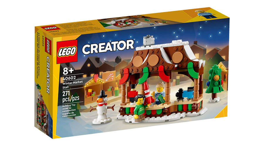 LEGO Seasonal Karácsonyi vásár stand (40602)