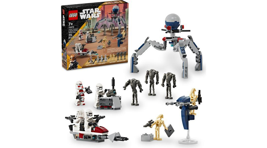 LEGO® Star Wars™ - Klónkatona és harci droid csomag (75372)