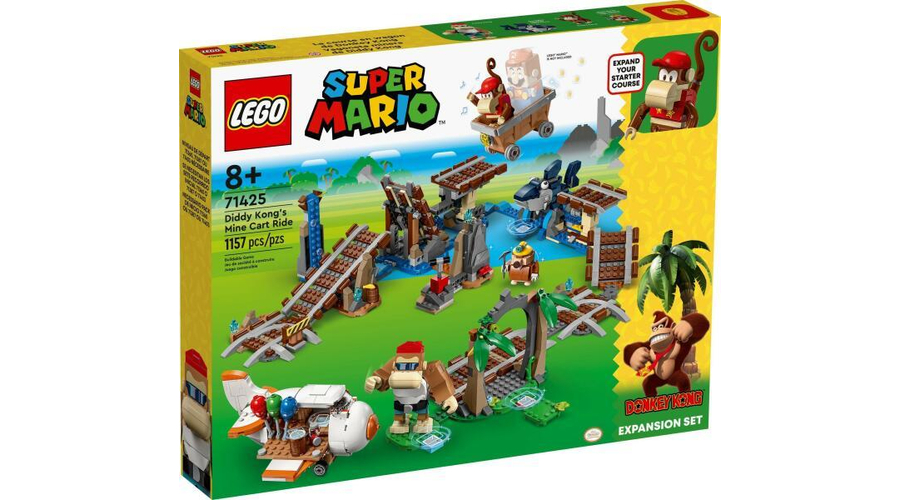 LEGO® Super Mario™ - Diddy Kong utazása a bányacsillében kiegészítő szett (71425)