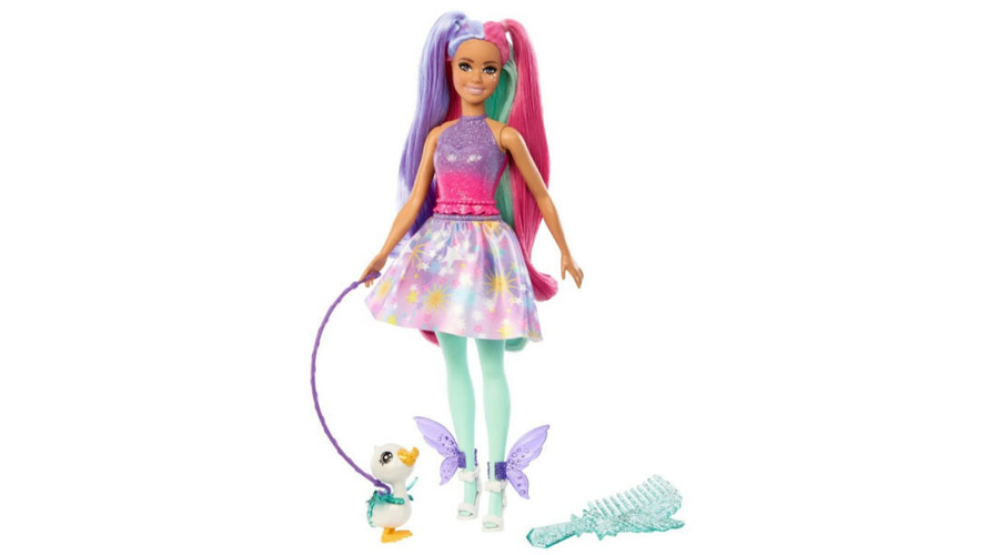 Mattel Barbie A Touch of Magic - Tündér baba kacsával (HLC34_HLC35)