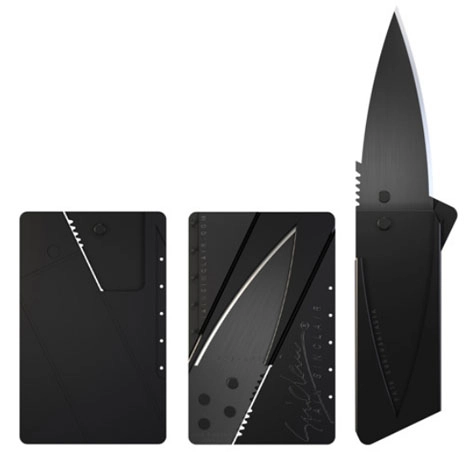 Bankkártya méretű bicska kés