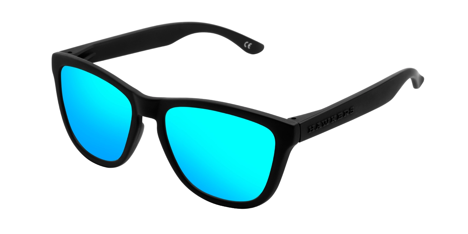 Hawkers napszemüveg - CARBON BLACK - Clear Blue One