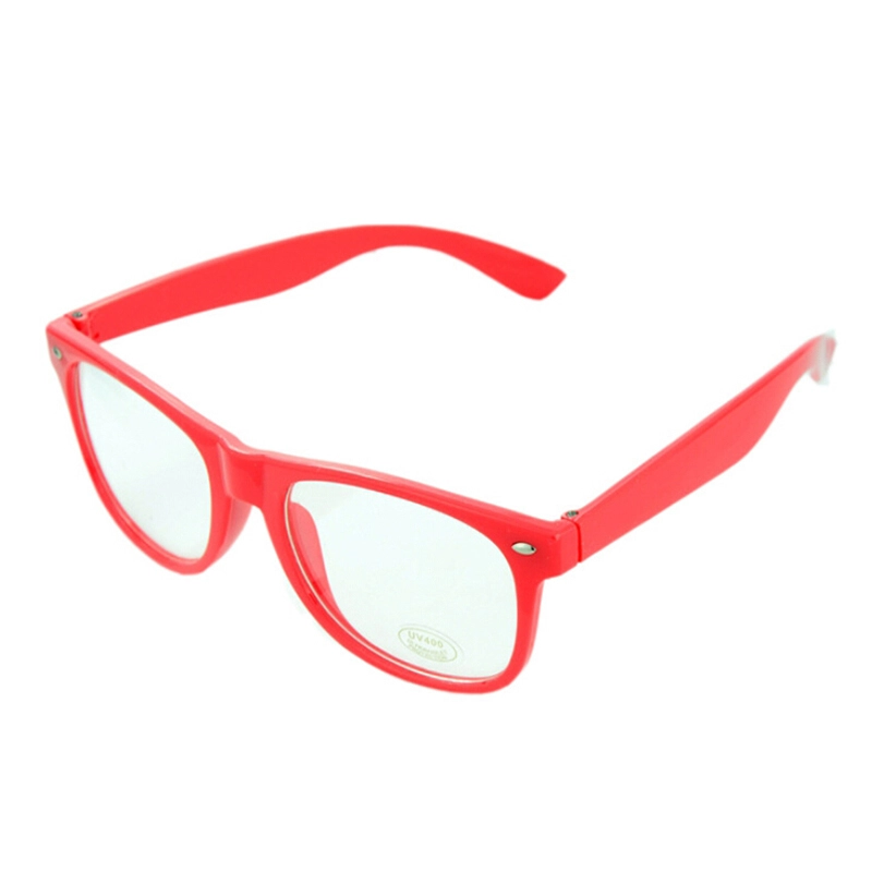 Nullás, nulldioptriás divat szemüveg - piros