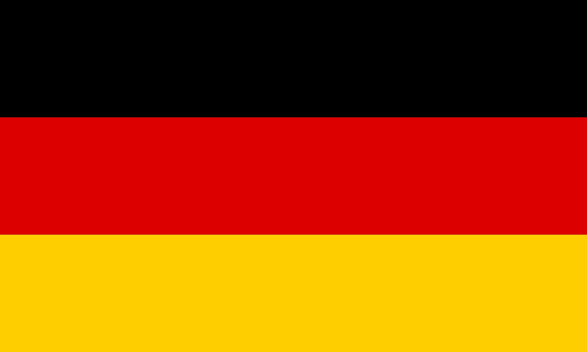 Nemzeti lobogó ország zászló nagy méretű 90x150cm - Németország, német