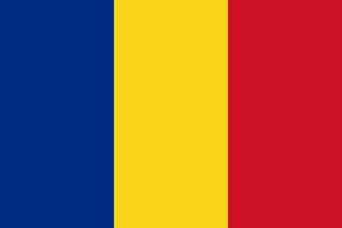 Nemzeti lobogó ország zászló nagy méretű 90x150cm - Románia, román