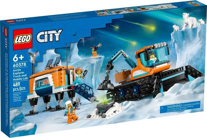 LEGO® City - Sarkkutató jármű és mozgó labor (60378)