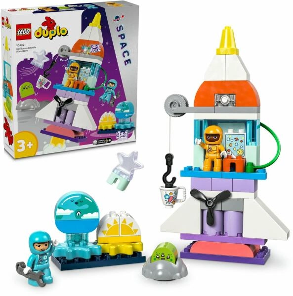 LEGO® DUPLO® - 3 az 1-ben űrsikló kaland (10422)