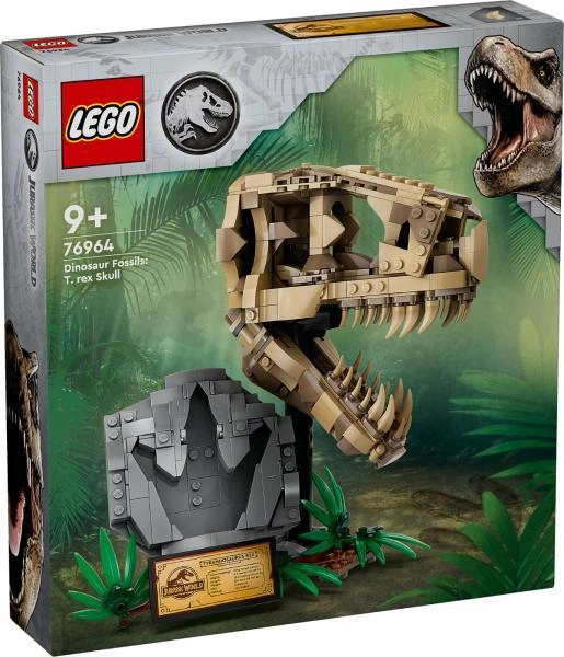 LEGO® Jurassic World - Dinoszaurusz maradványok T-Rex koponya (76964)