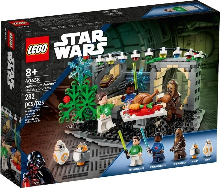 LEGO® Star Wars™ - Millennium Falcon ünnepi dioráma (40658)