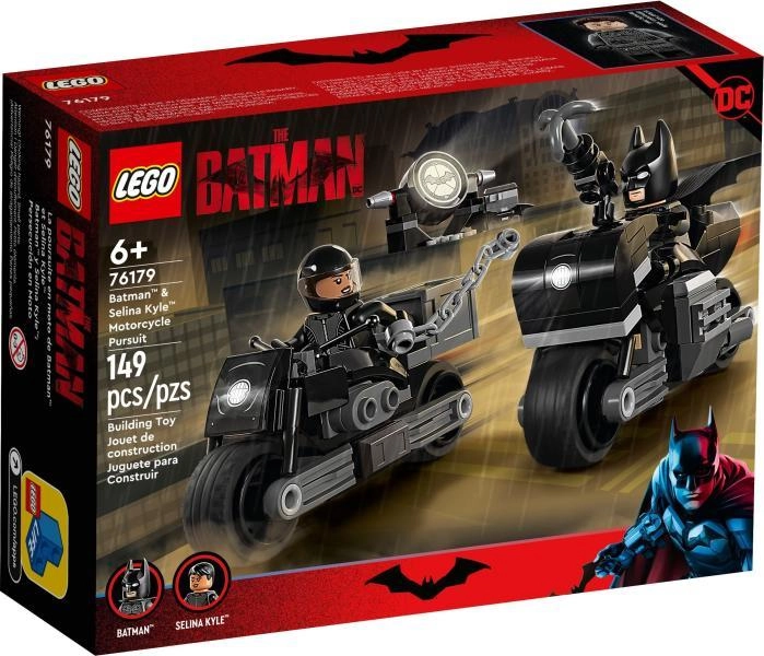 LEGO® The Batman - Batman és Selina Kyle motorkerékpáros üldözése (76179)