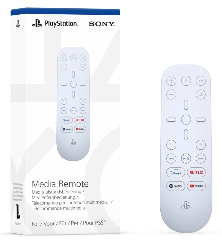 Sony PlayStation 5 (PS5) Media Remote konzol távirányító
